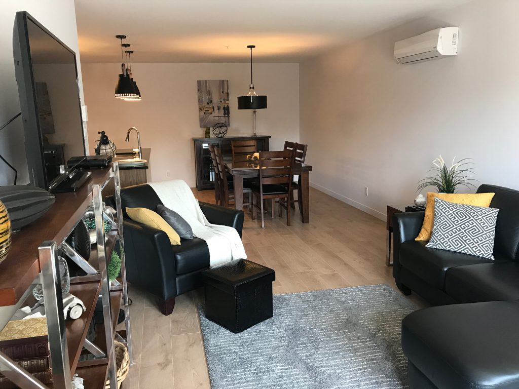 Salon et salle à manger 3 1/2 Logements Horizon