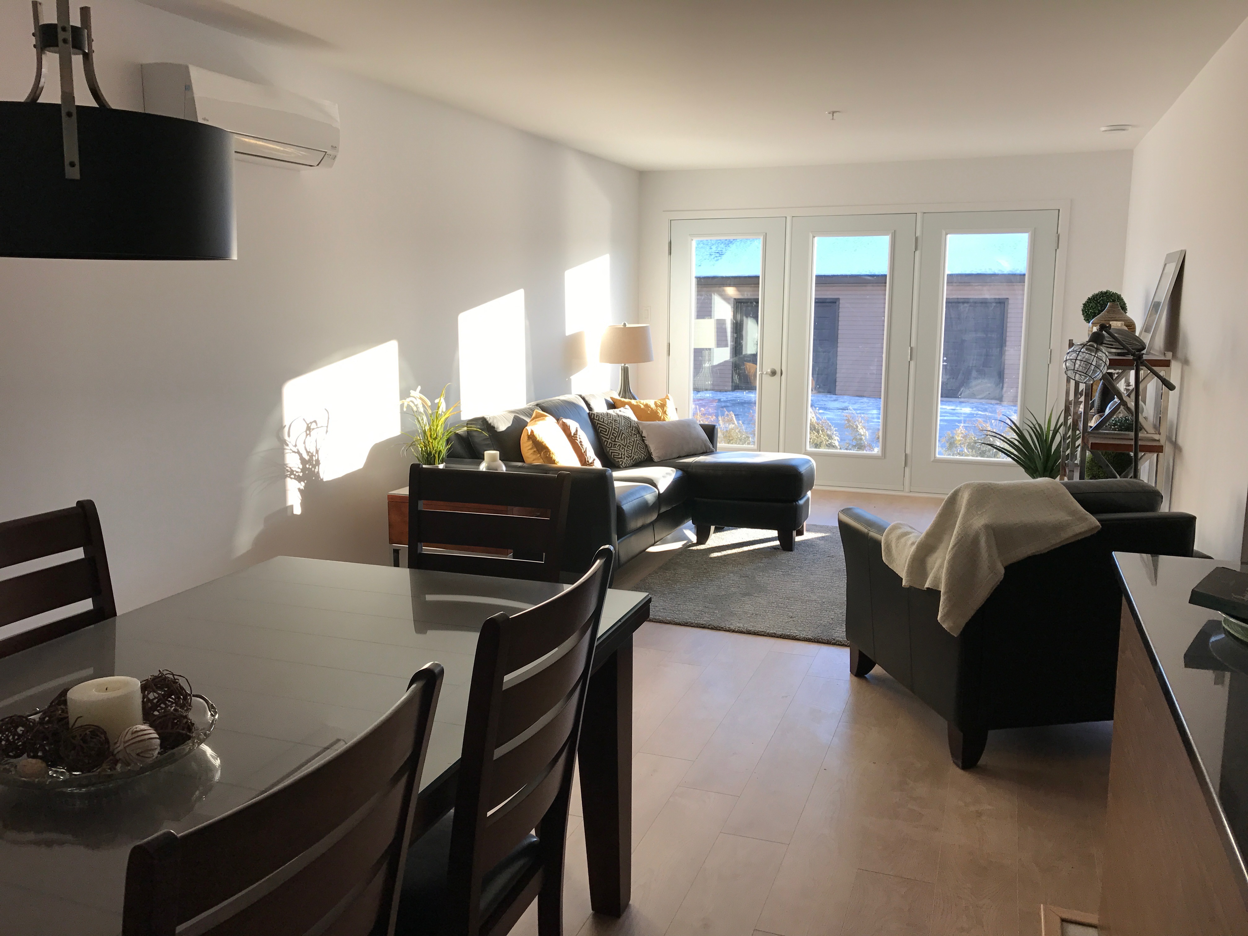 Salle à manger et salon 3 1/2 Logements Horizon